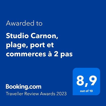 Studio Carnon, Plage, Port Et Commerces A 2 Pas Luaran gambar